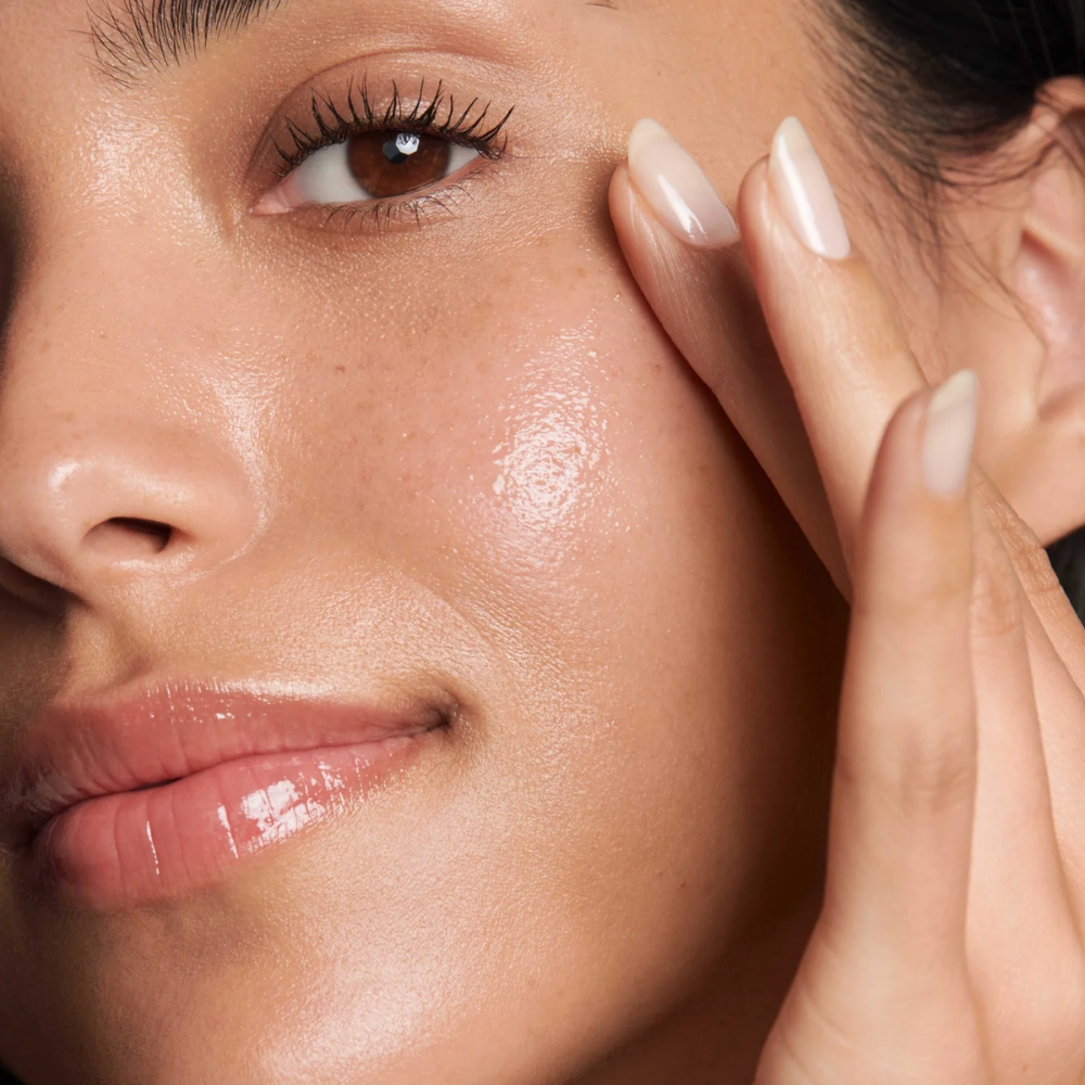 Clean dry skin